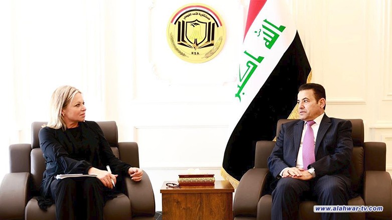 الأعرجي وبلاسخارت يبحثان تداعيات حرق نسخة من المصحف الشريف